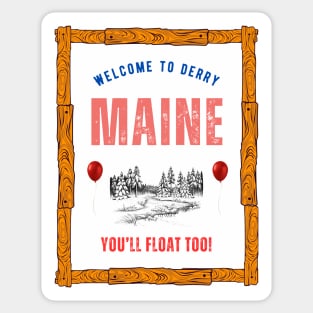 Welcome to Derry Sticker